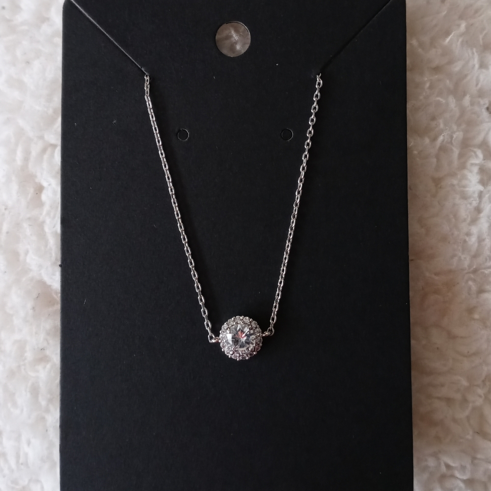 CA Sterling silver Swarovski/CZ bracelet